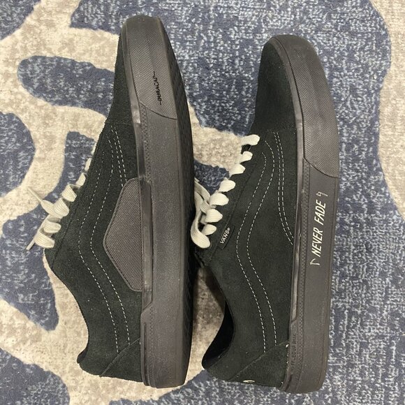 Vans Cult Never Fade Wafflecup BMX PopCush Size 10.5 Black - Picture 5 of 11